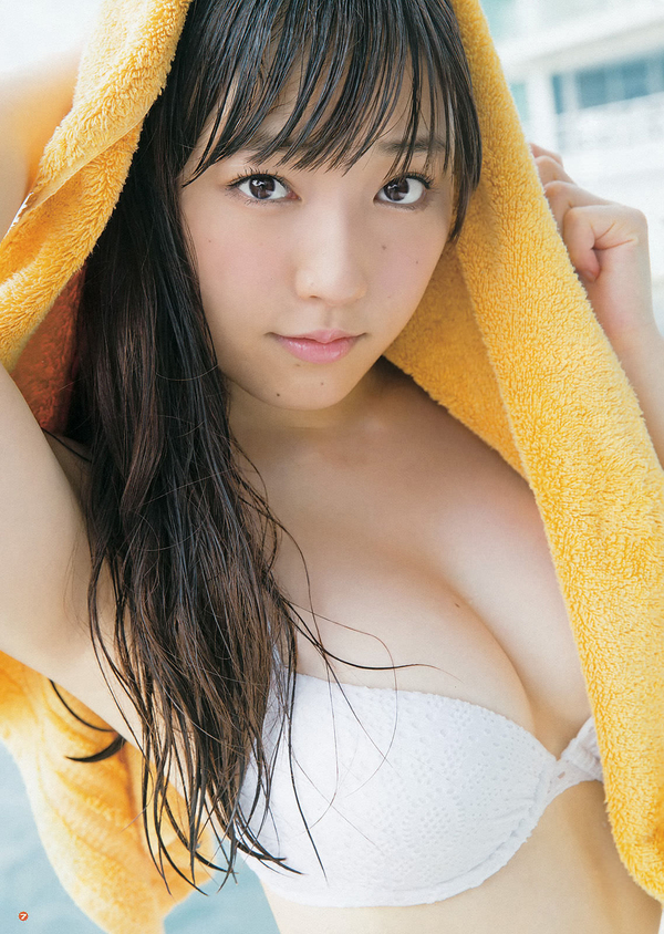 モーニング娘。リーダー譜久村聖のFカップ水着グラビアがシコれすぎwwwwwww