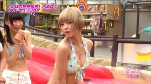 【驚愕】でんぱ組・最上もが「ビキニが外れちゃうよぉ!」⇒滑らされた結果www(キャプ画像)