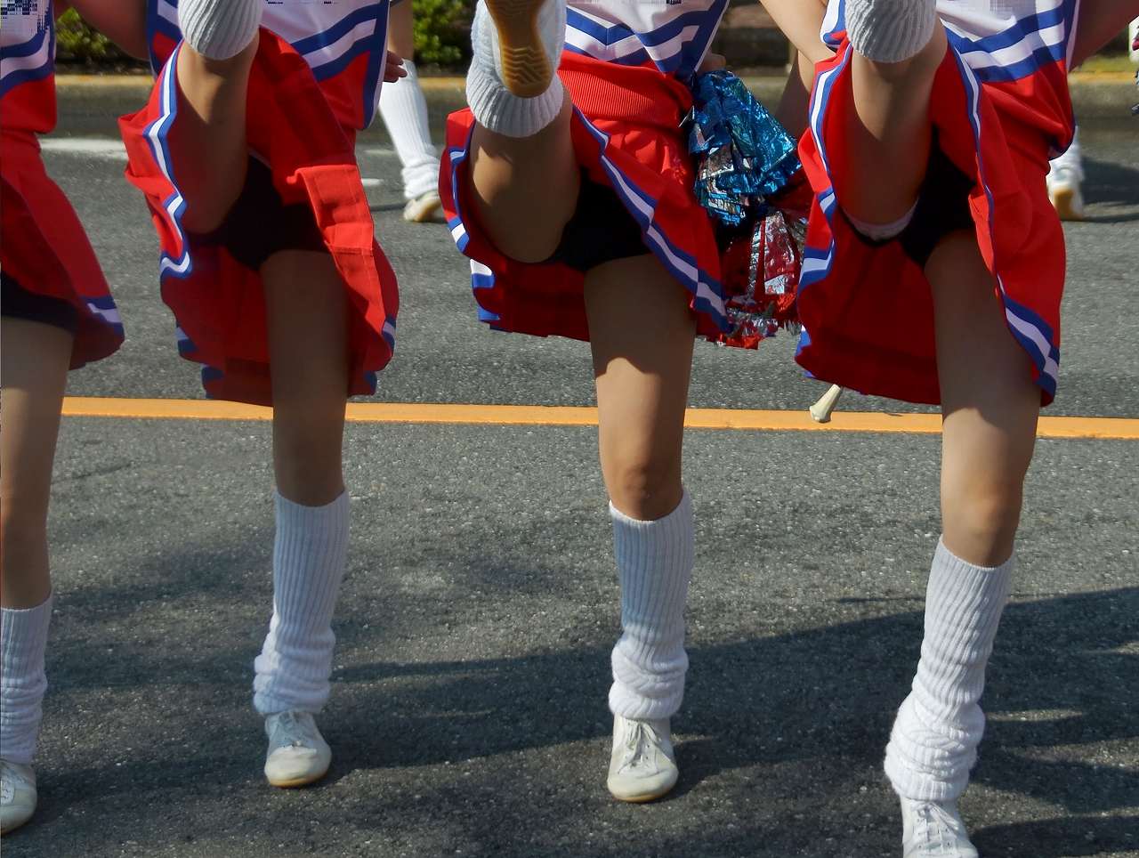 Tiny japanese cheerleader with baby images