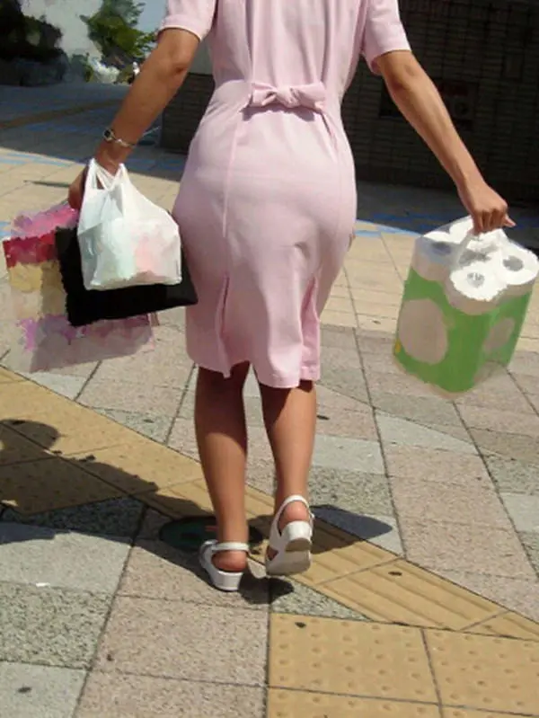 ナースの街撮り 8
