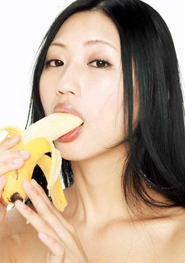 バナナで擬似フェラ 9