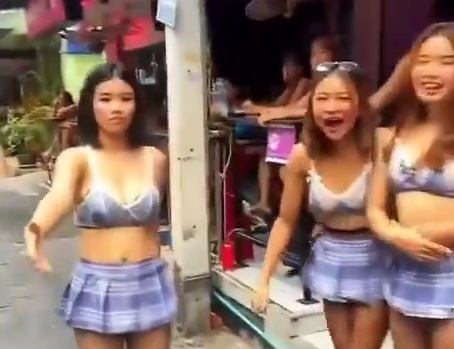 【動画】タイの風俗街、右も左もおっぱいだらけの天国だった。日本は今すぐ真似しろ