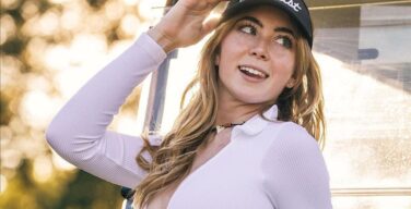 グレイス・カリスのおっぱいがエロい！爆乳ゴルフ選手見つかるｗｗｗ