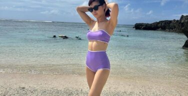 村上佳菜子、水着おっぱいがエロい！SNSに水着お胸ショットアップしすぎだろ・・・