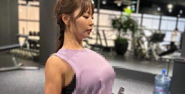 【画像】井口裕香さん、筋トレ中に乳首が立つww