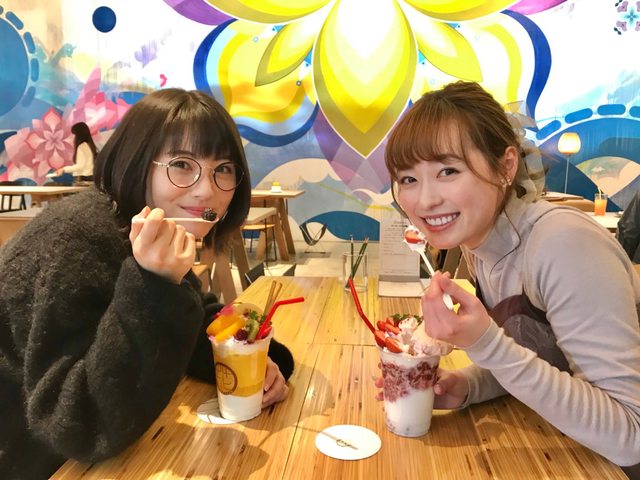 【画像】浜辺美波と福原遥の仲良し休日wwww