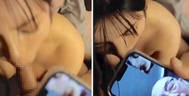 【動画】上京した娘とテレビ電話してた父親、画面の奥で ”彼氏のアレ” を咥える姿を見て絶句…