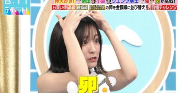田村真子アナ、ノースリーブで脇全開！エロくてたまらんｗｗｗｗｗｗ【GIF動画】