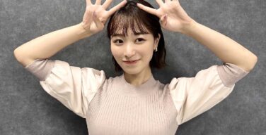 テレ朝グッモニのお天気お姉さんこと今井春花（いまいさくら）さんがスレンダー巨乳