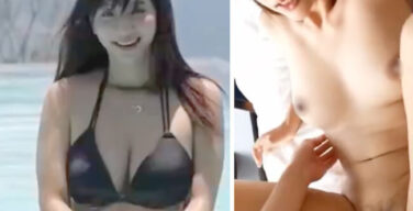 台湾の美人グラビアアイドル、悪い男に騙されて中出しセ○クス晒された動画がエロすぎる