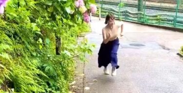 【動画】おっぱいデカすぎ気象予報士のダッシュ