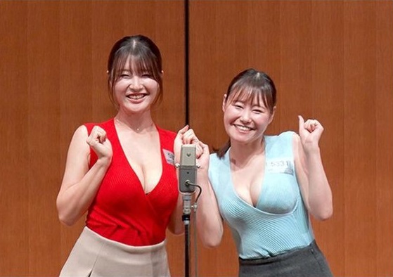 お笑いコンビ「爆乳パンチ」、エ□過ぎるのでM-1敗退