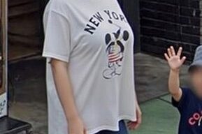 【画像】ストリートビューで巨乳