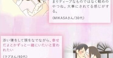 【画像】女の子がエッチの後にして欲しいことがこちら